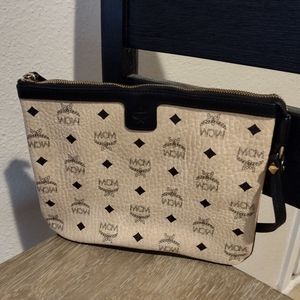 ***SOLD***Authentic MCM Pouch Clutch Tote